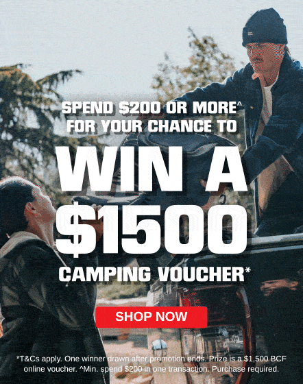 Win a $1500 Camping Voucher